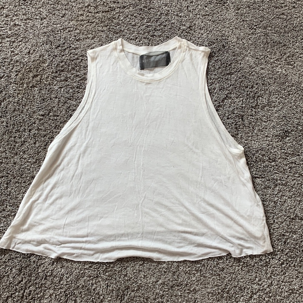 Reformation white T